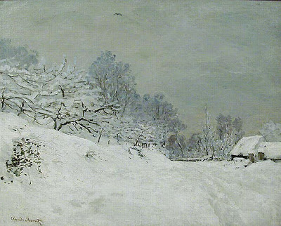 claude Monet Snow near Honfleur 1867.jpg