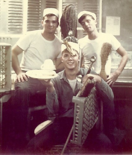 Bushnell scullery.jpg (201.48 KiB) Viewed 936 times 1969...i'm the skinny one in the scullery