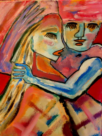 12 x 16 acrylic paint on canvas